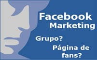 Páginas versus Grupos no Facebook