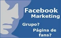 Páginas versus Grupos no Facebook