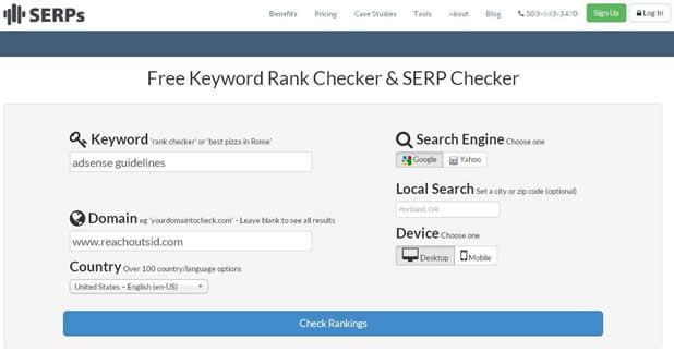 serps-website-keyword-tool