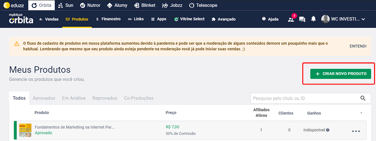 Como fazer a primeira venda no EDUZZ  Maneiras de ganhar dinheiro, Como  conseguir dinheiro, Ideias para ganhar dinheiro