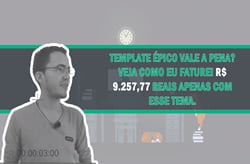 Template Épico Vale a Pena? Veja Como Eu Ganhei R$ 9.257,77 Reais com esse template