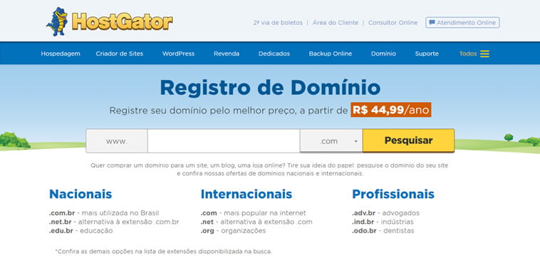 dominio hostgator