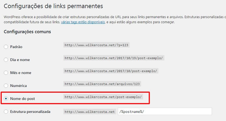 print links permanentes wilker