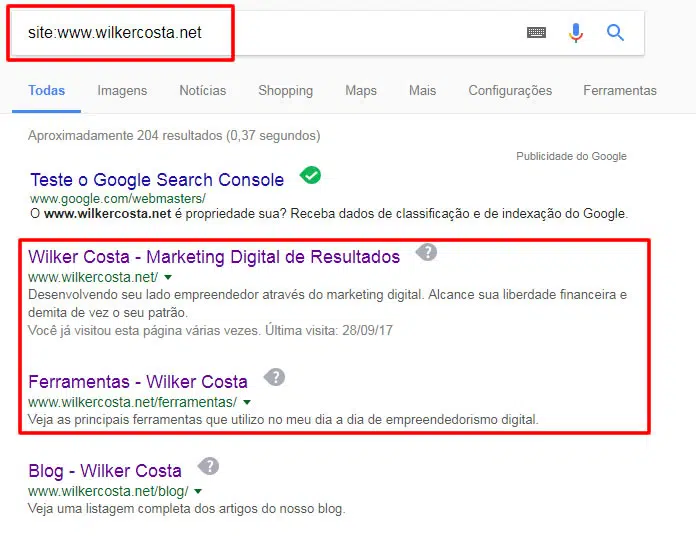 print resultados de pesquisa wilker costa