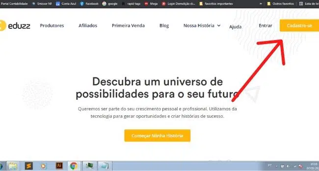 cadastro eduzz