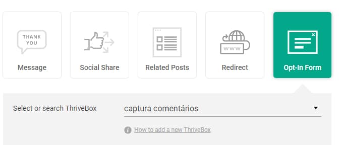 captura contatos thrive comments