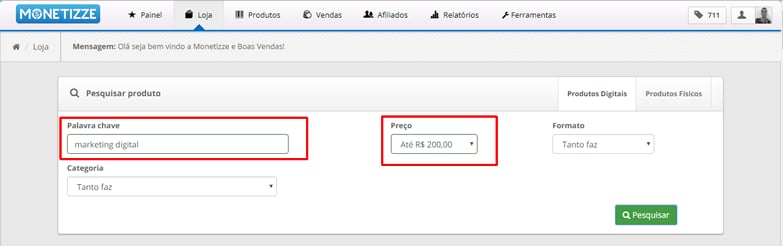 print monetizze
