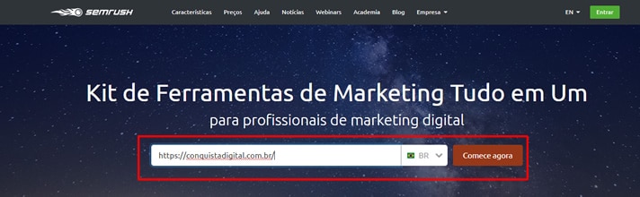 conquista digital semrush