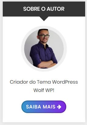 widget sobre o autor