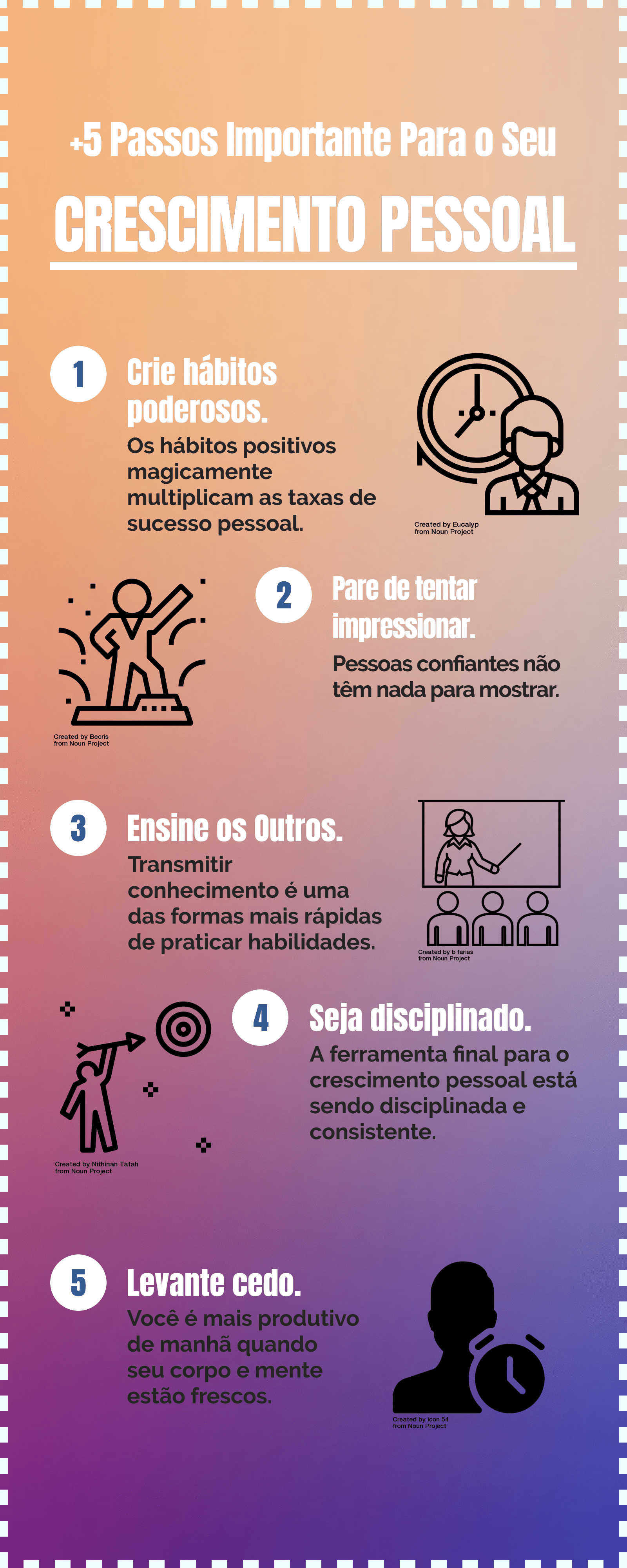 infografico sobre crescimento pessoal