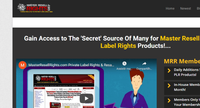 melhor site de produtos plr