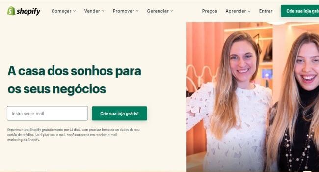 plataforma shopify