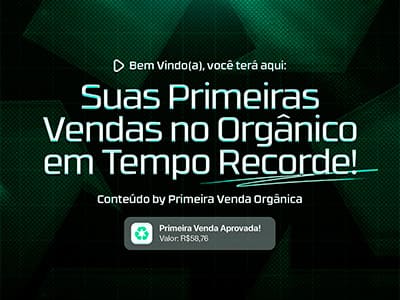 curso primeira venda orgânica